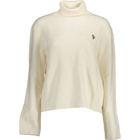 U.S. POLO ASSN. Elegant Turtleneck Sweater with Embroidered Logo U.S. POLO ASSN.