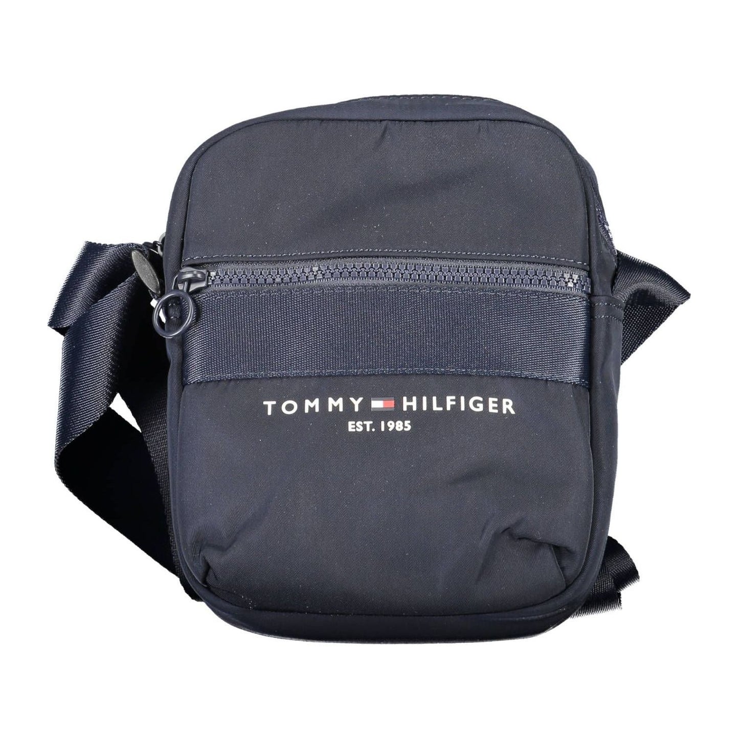 Tommy Hilfiger Chic Blue Shoulder Bag with Contrasting Details Tommy Hilfiger