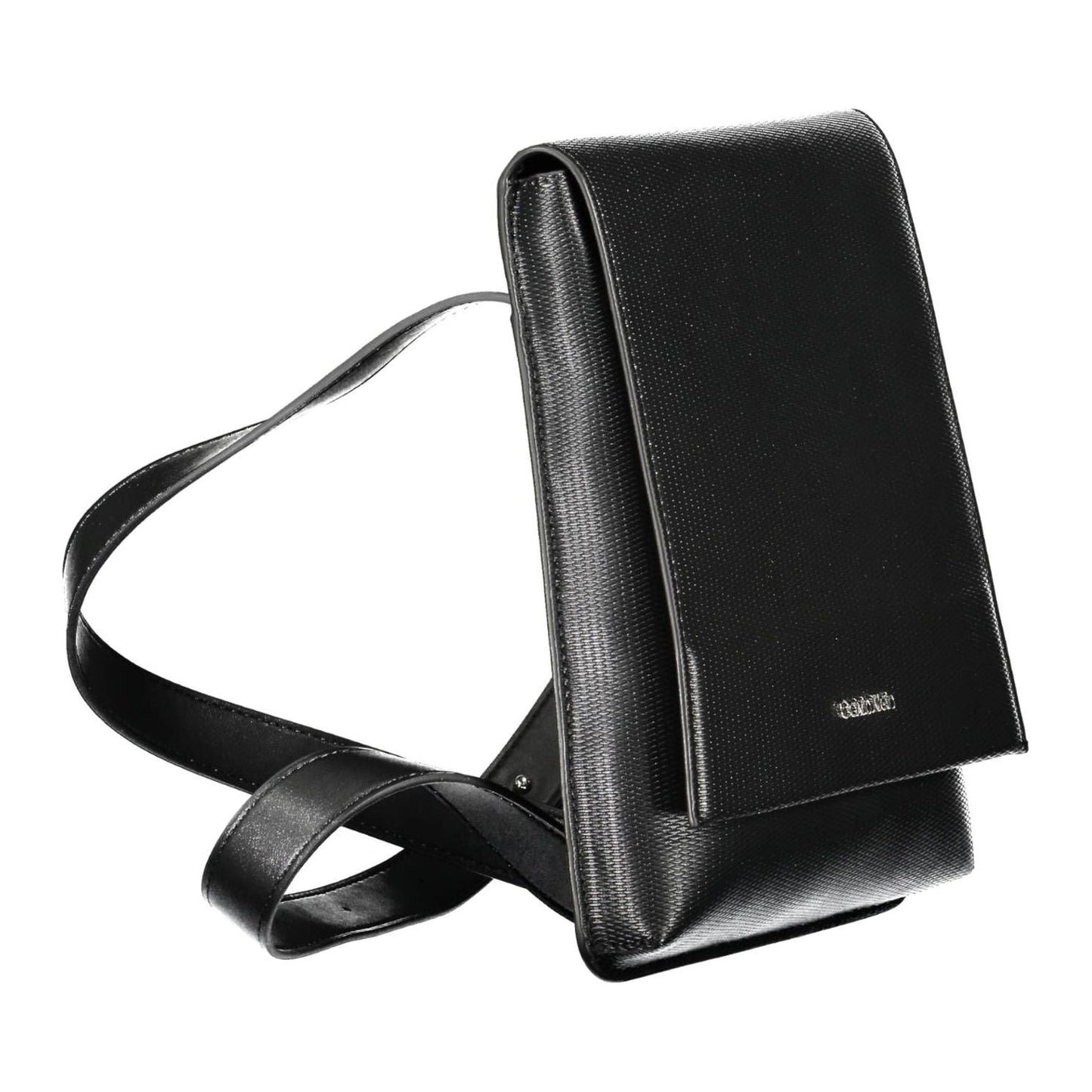 Calvin Klein Sleek Black Shoulder Sidekick Calvin Klein