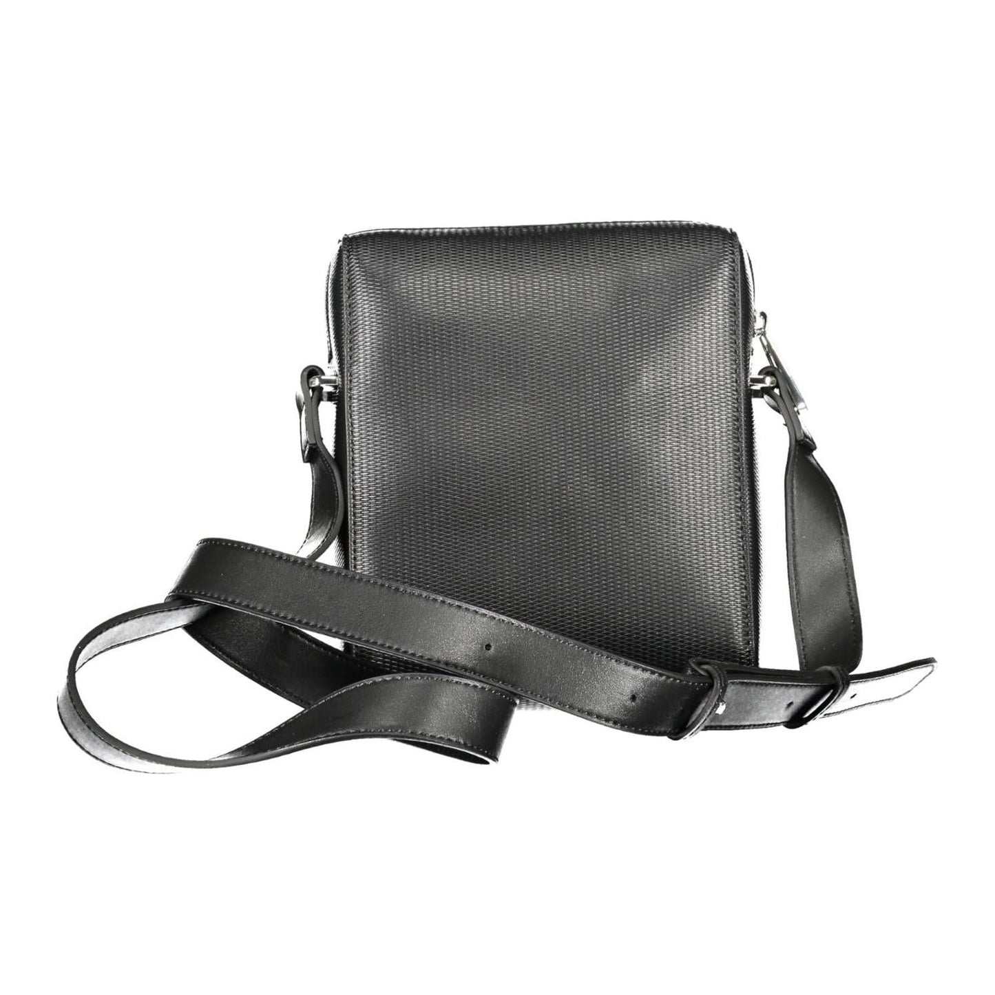 Calvin Klein Elegant Black Shoulder Bag with Eco Edge Calvin Klein