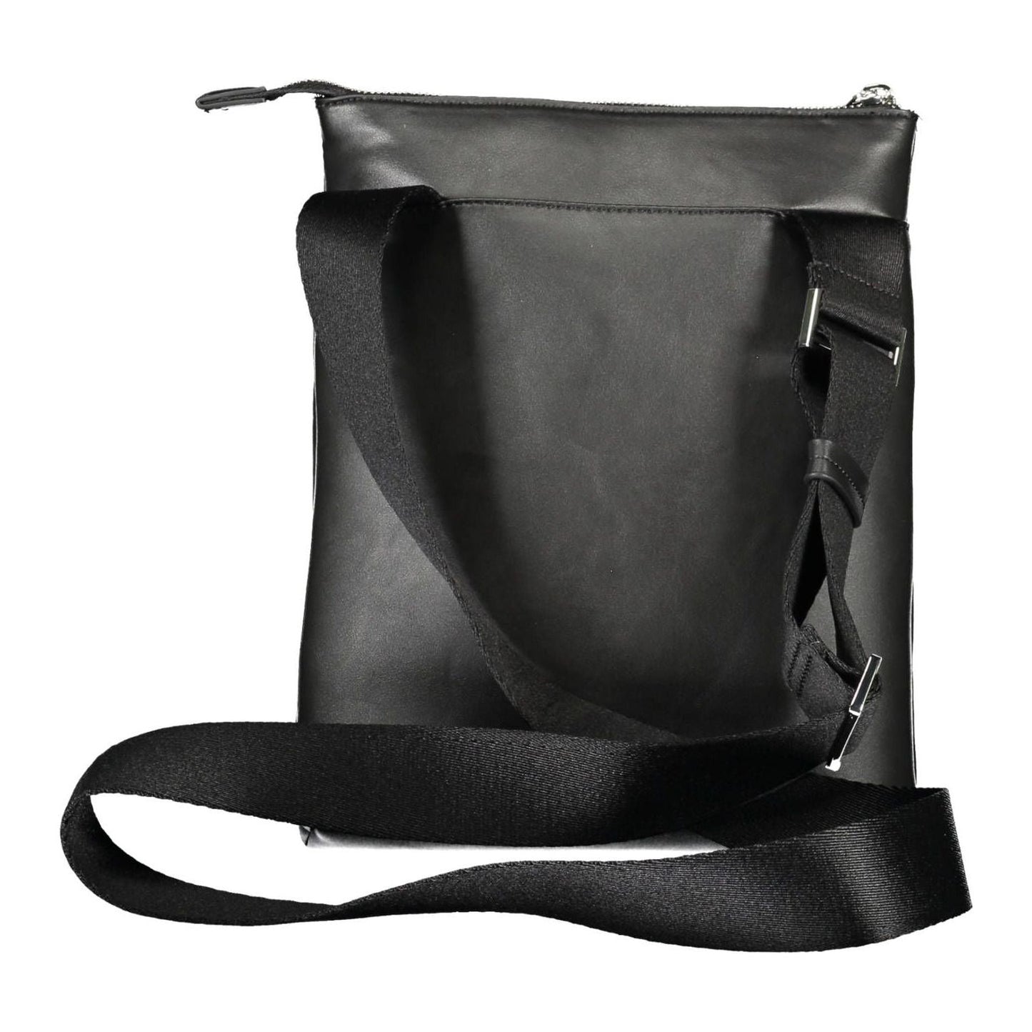 Calvin Klein Sleek Black Eco-Conscious Shoulder Bag Calvin Klein