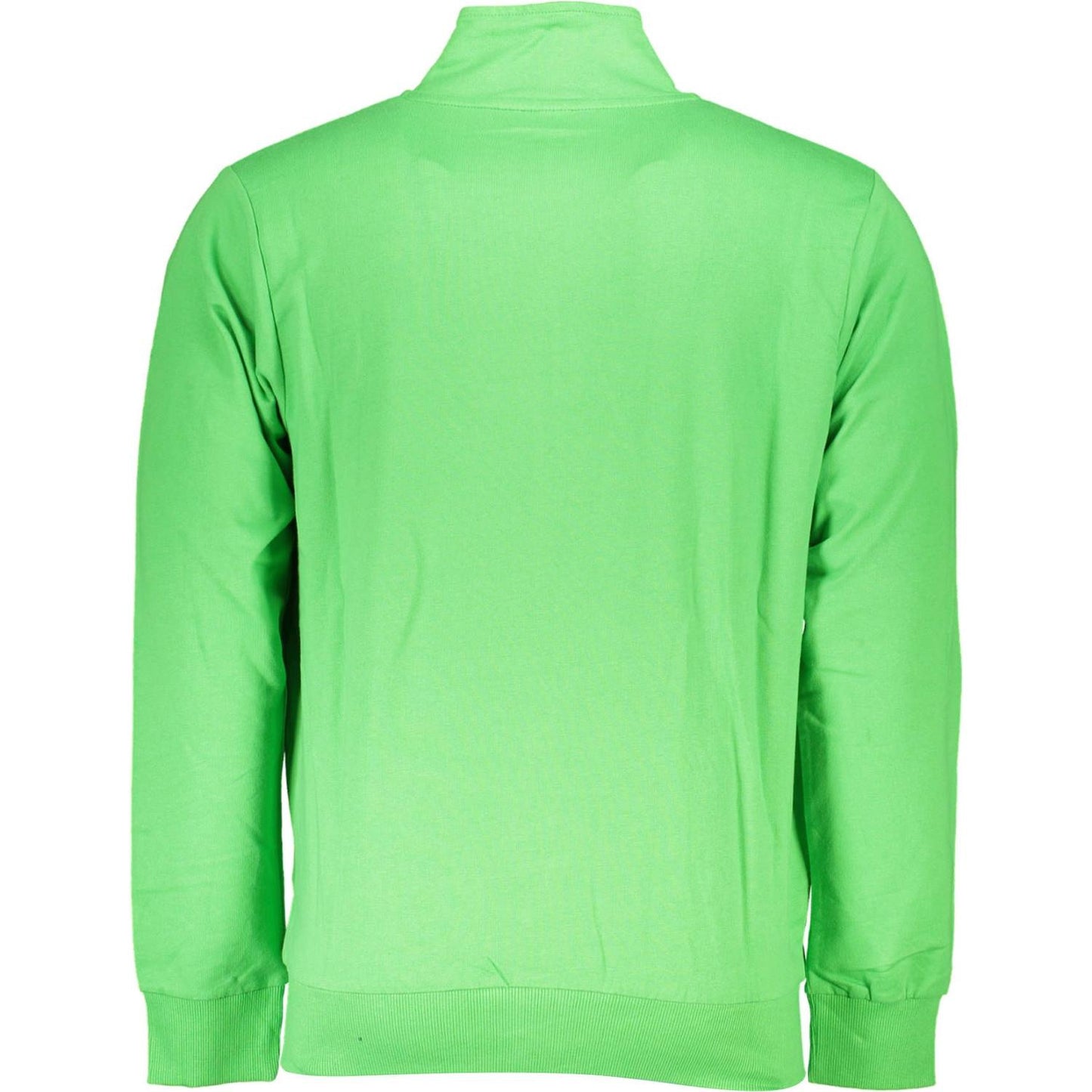 U.S. Grand Polo Green High Collar Embroidered Sweatshirt U.S. Grand Polo