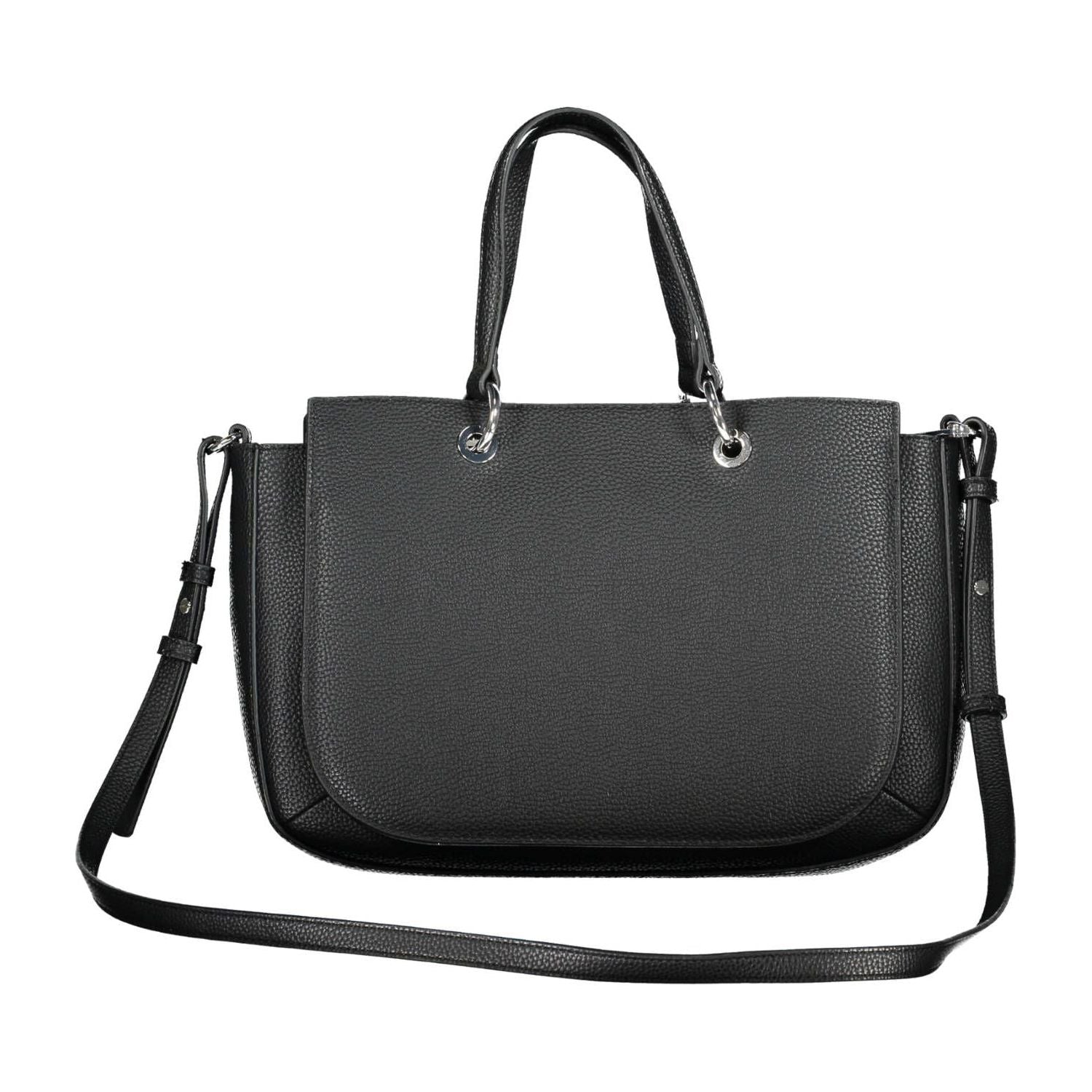 Tommy Hilfiger Black Polyethylene Women Handbag