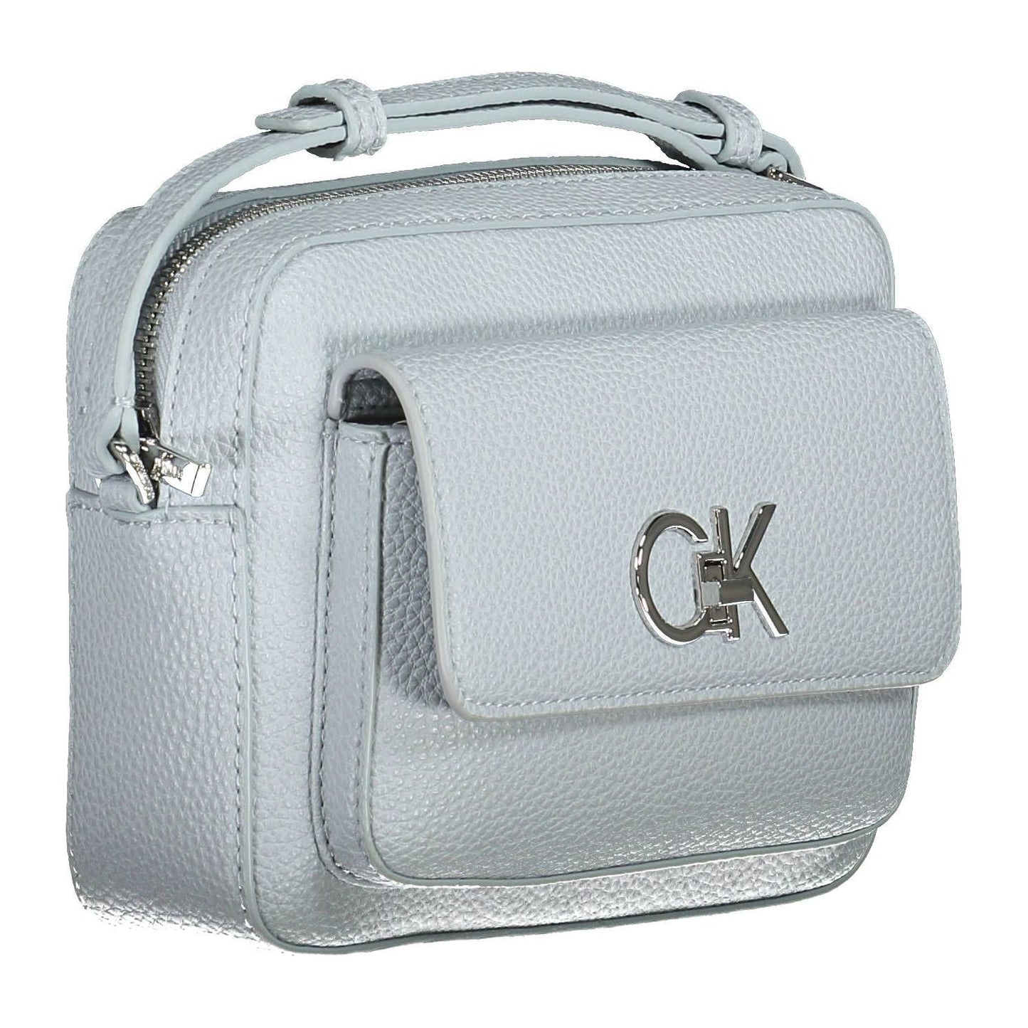 Calvin Klein Chic Light Blue Adjustable Shoulder Bag Calvin Klein