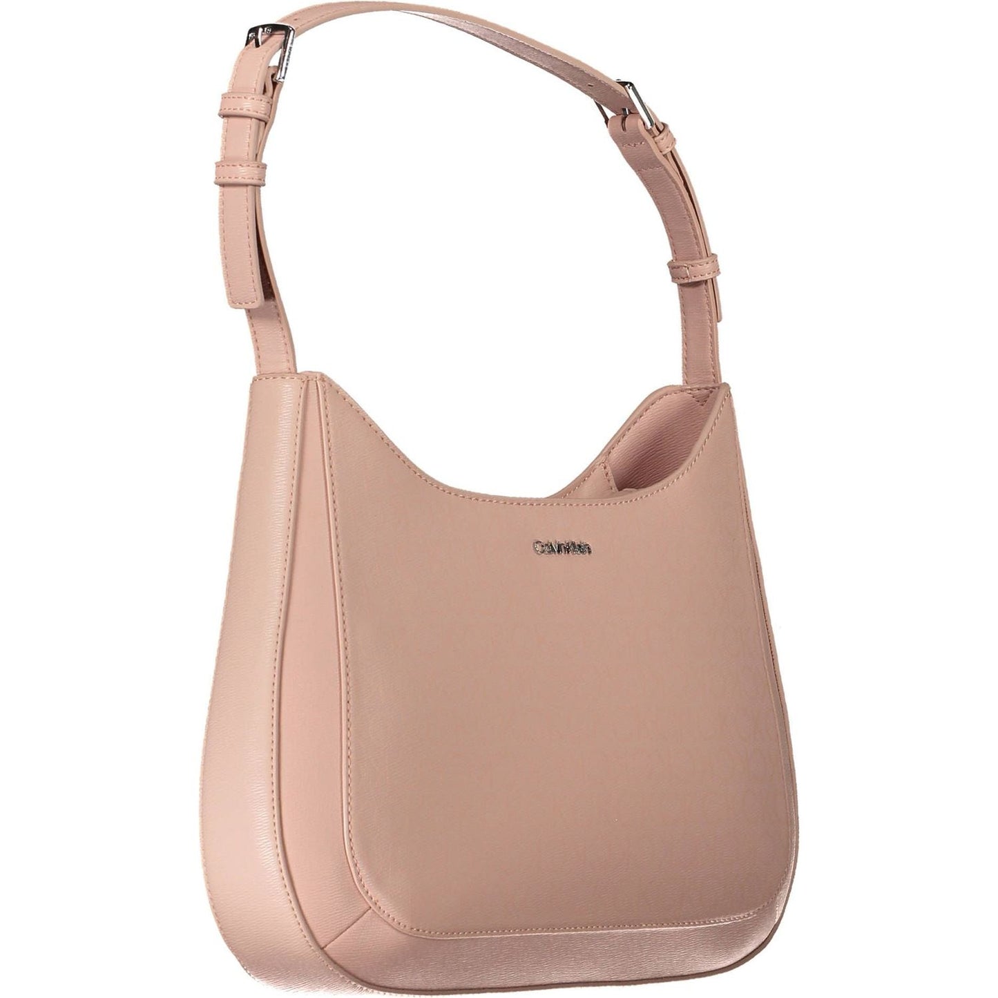 Calvin Klein Chic Pink Shoulder Bag with Contrasting Details Calvin Klein