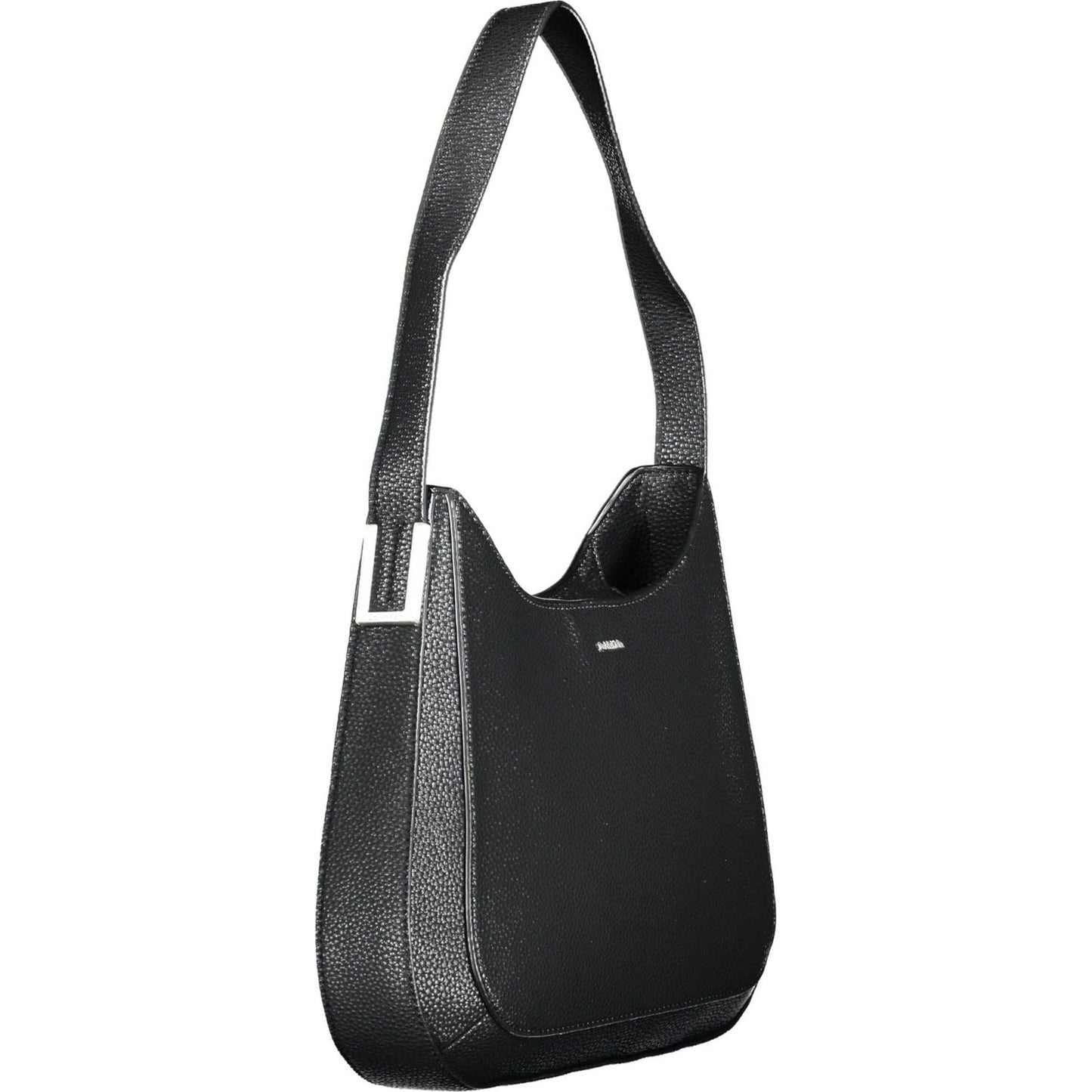 Calvin Klein Elegant Black One-Shoulder Handbag Calvin Klein