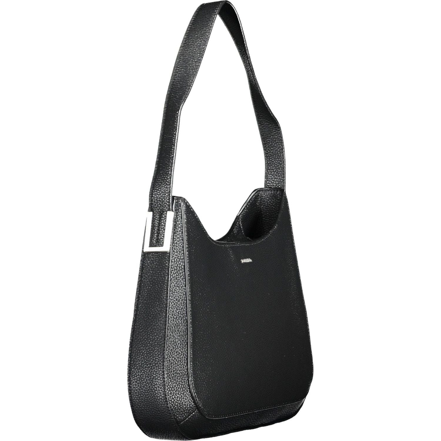 Front view with bag zipped and handles upright.