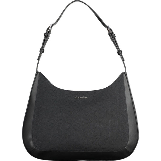 Calvin Klein Elegant Black Recycled Shoulder Bag Calvin Klein