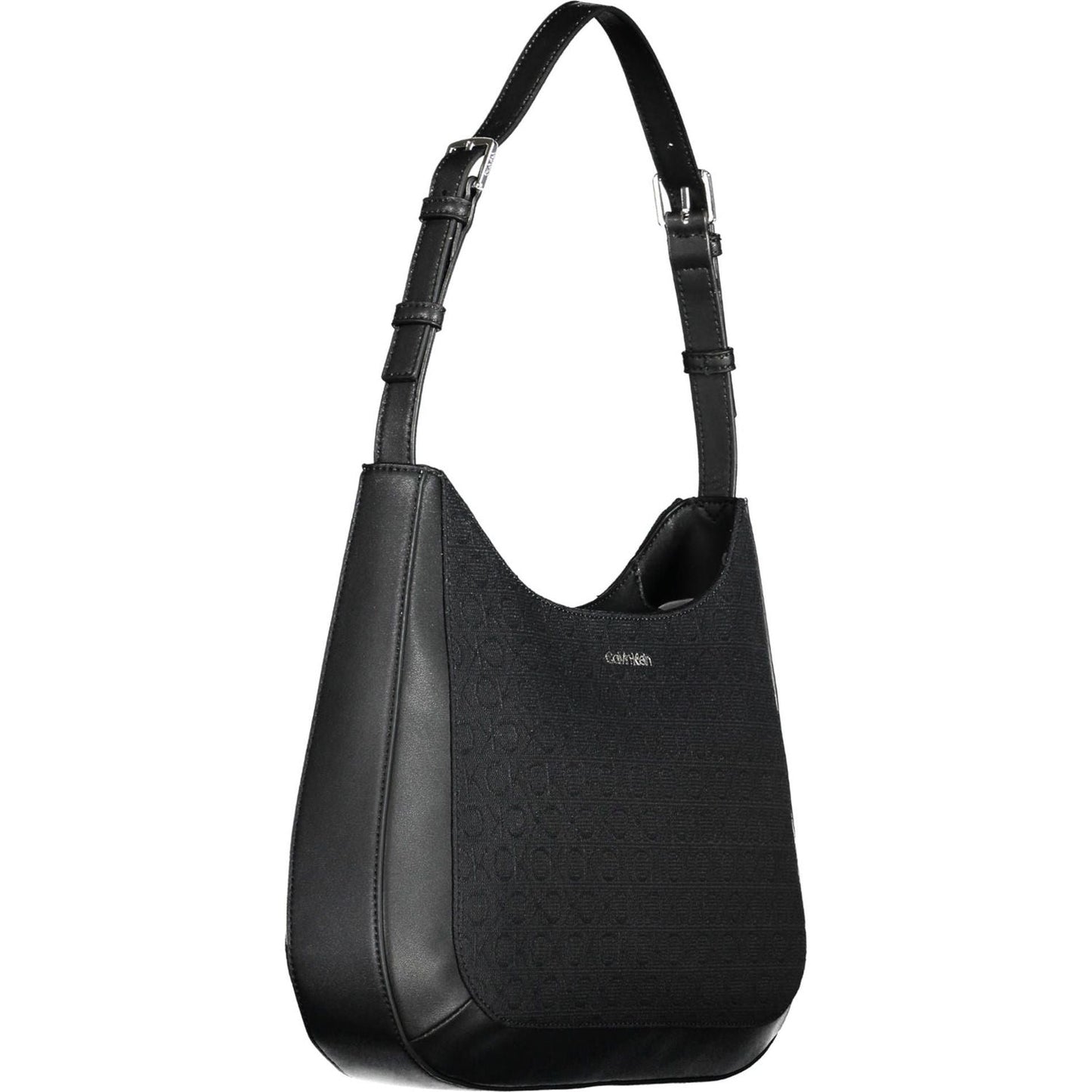 Calvin Klein Elegant Black Recycled Shoulder Bag Calvin Klein