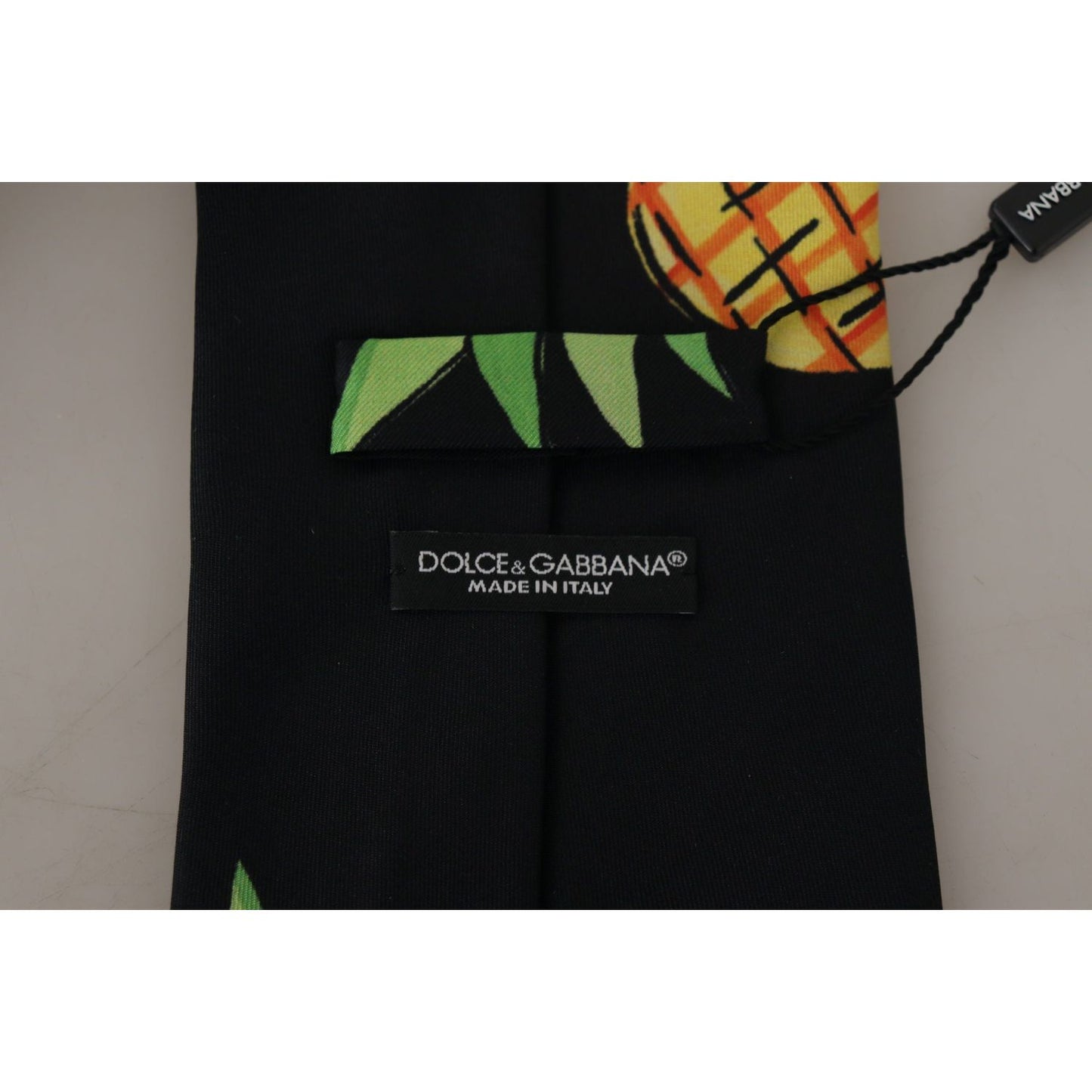 Dolce & Gabbana Elegant Black Silk Tie for Sophisticated Style Dolce & Gabbana