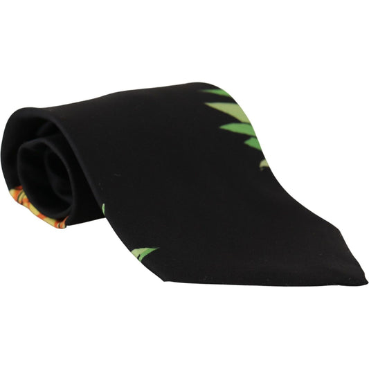 Dolce & Gabbana Elegant Black Silk Tie for Sophisticated Style Dolce & Gabbana