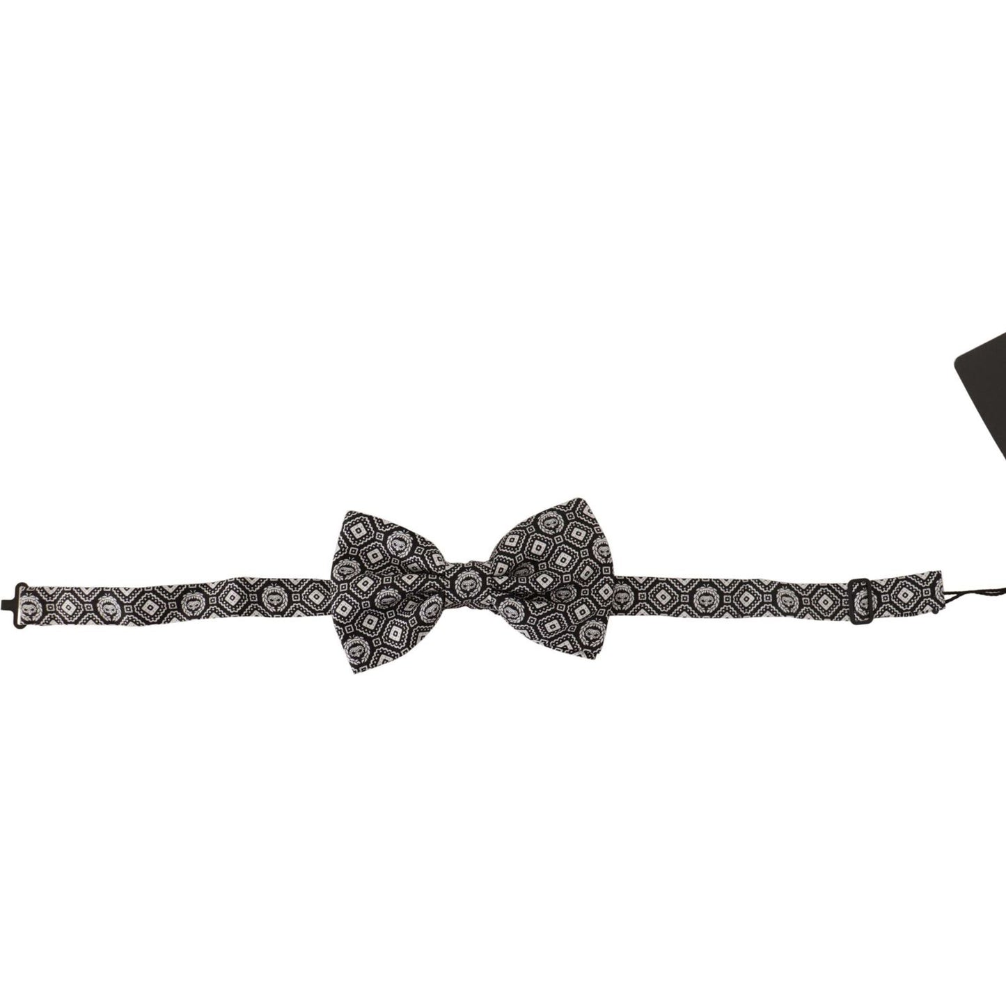 Dolce & Gabbana Elegant Silk Black Bow Tie Dolce & Gabbana