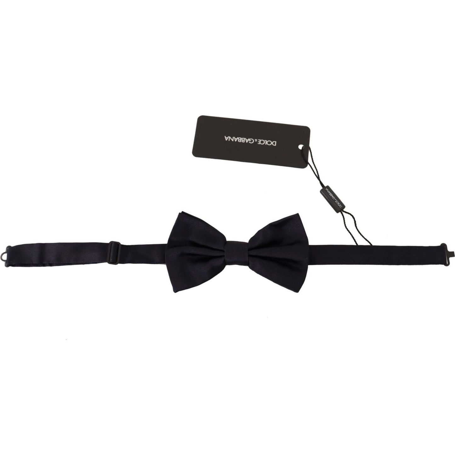 Dolce & Gabbana Elegant Blue Silk Bow Tie Dolce & Gabbana