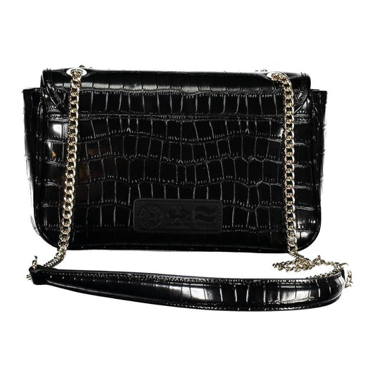 La Martina Elegant Chain Shoulder Bag with Contrasting Accents La Martina