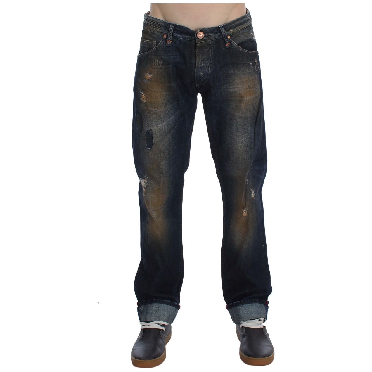 Acht Elegant Straight Fit Men's Denim Jeans Acht