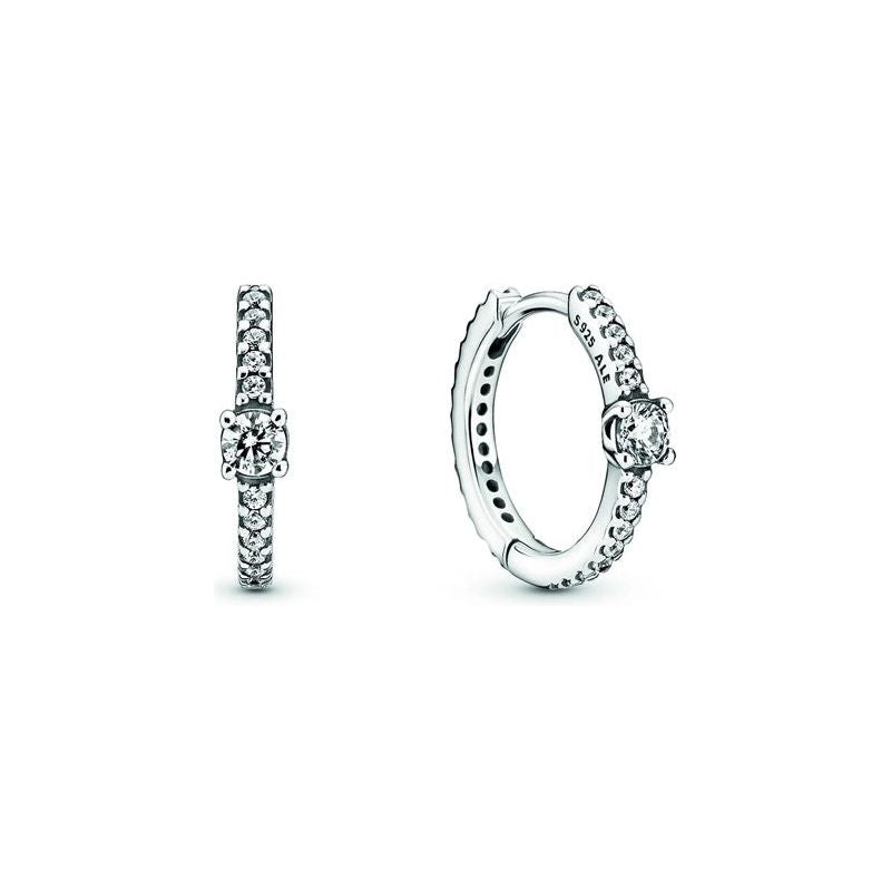 PANDORA JEWELS Mod. SPARKLING HOOP DESIGNER FASHION JEWELLERY PANDORA