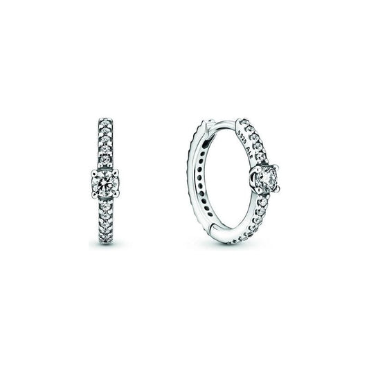 PANDORA JEWELS Mod. SPARKLING HOOP DESIGNER FASHION JEWELLERY PANDORA