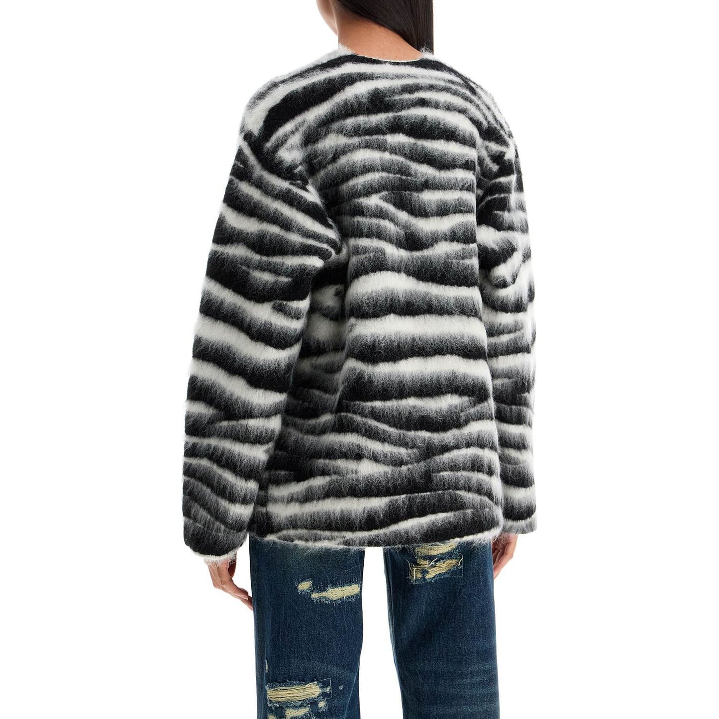 Marc Jacobs zebra print wool and mohair Knitwear Marc Jacobs