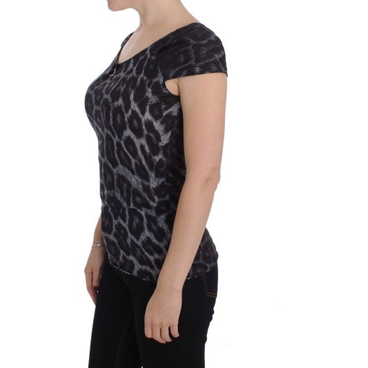 Chic Leopard Modal Top by Cavalli Cavalli