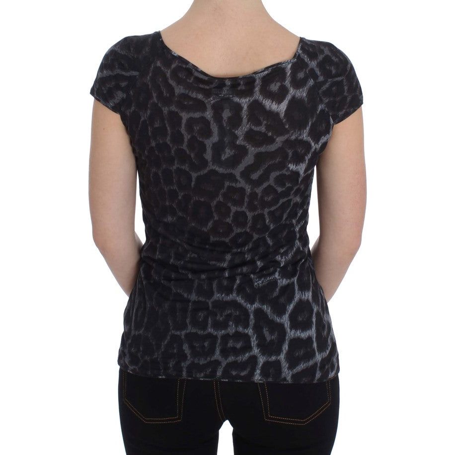 Chic Leopard Modal Top by Cavalli Cavalli