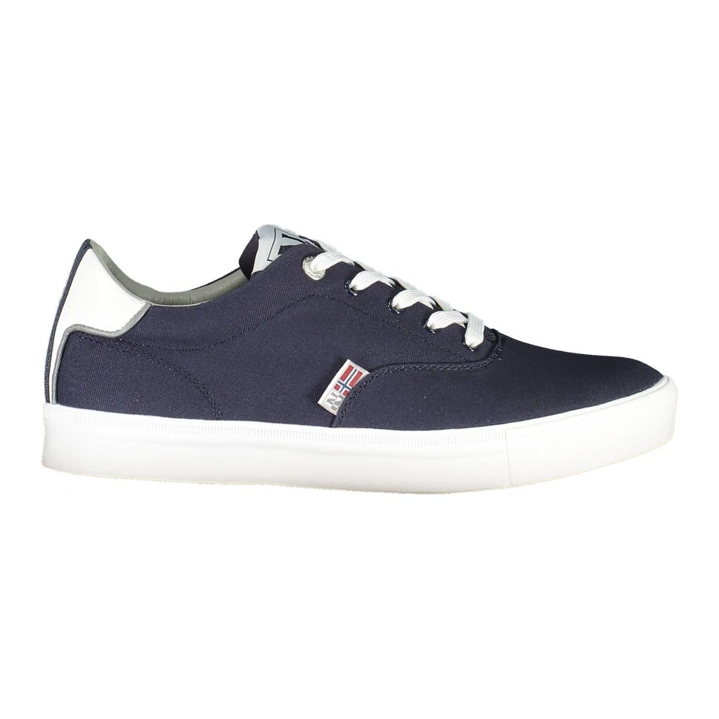 Napapijri Sleek Blue Lace-Up Sports Sneakers Napapijri