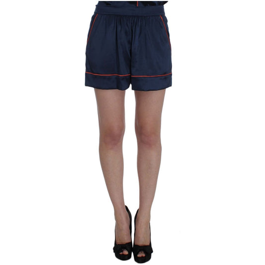 Dolce & Gabbana Elegant Silk Stretch Mini Shorts Dolce & Gabbana