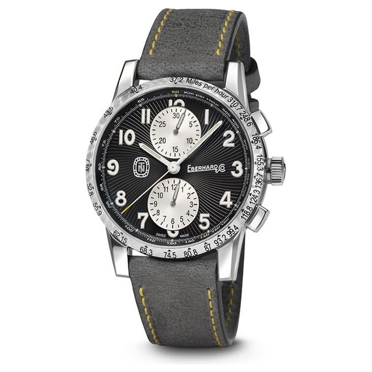 EBERHARD Mod. TAZIO NUVOLARI GOLD CAR COLLECTION WATCHES EBERHARD