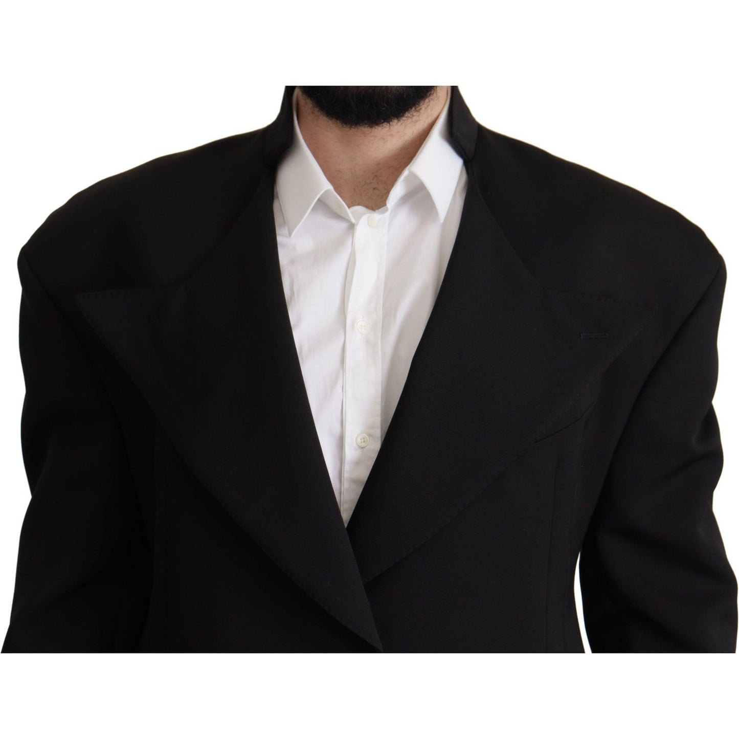 Dolce & Gabbana Elegant Single Breasted Wool Blazer Dolce & Gabbana