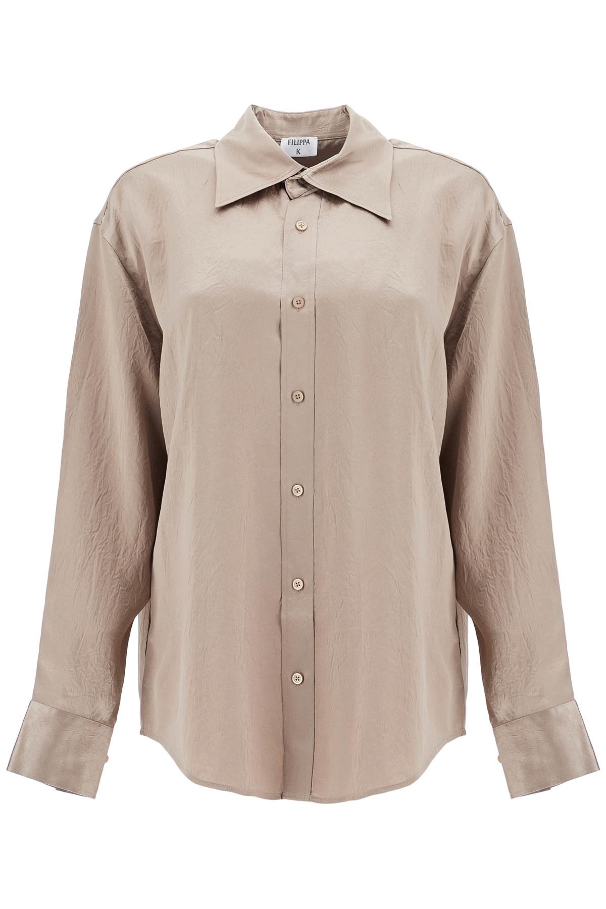 FILIPPA K satin ruffled shirt Topwear FILIPPA K