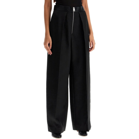 Khaite marine pleated pants with Trousers Khaite