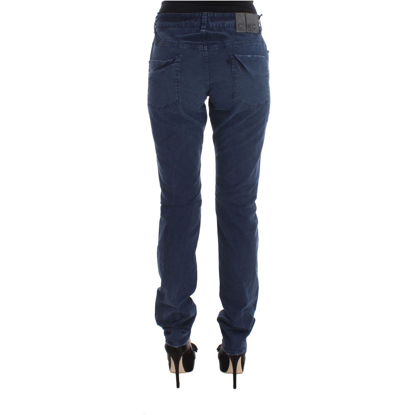 Costume National Chic Regular Fit Blue Denim Jeans Jeans & Pants Costume National