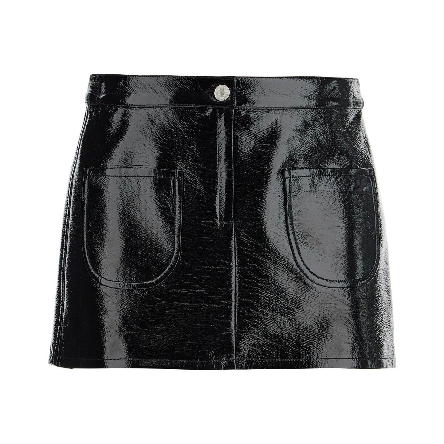 Courreges mini skirt with pockets