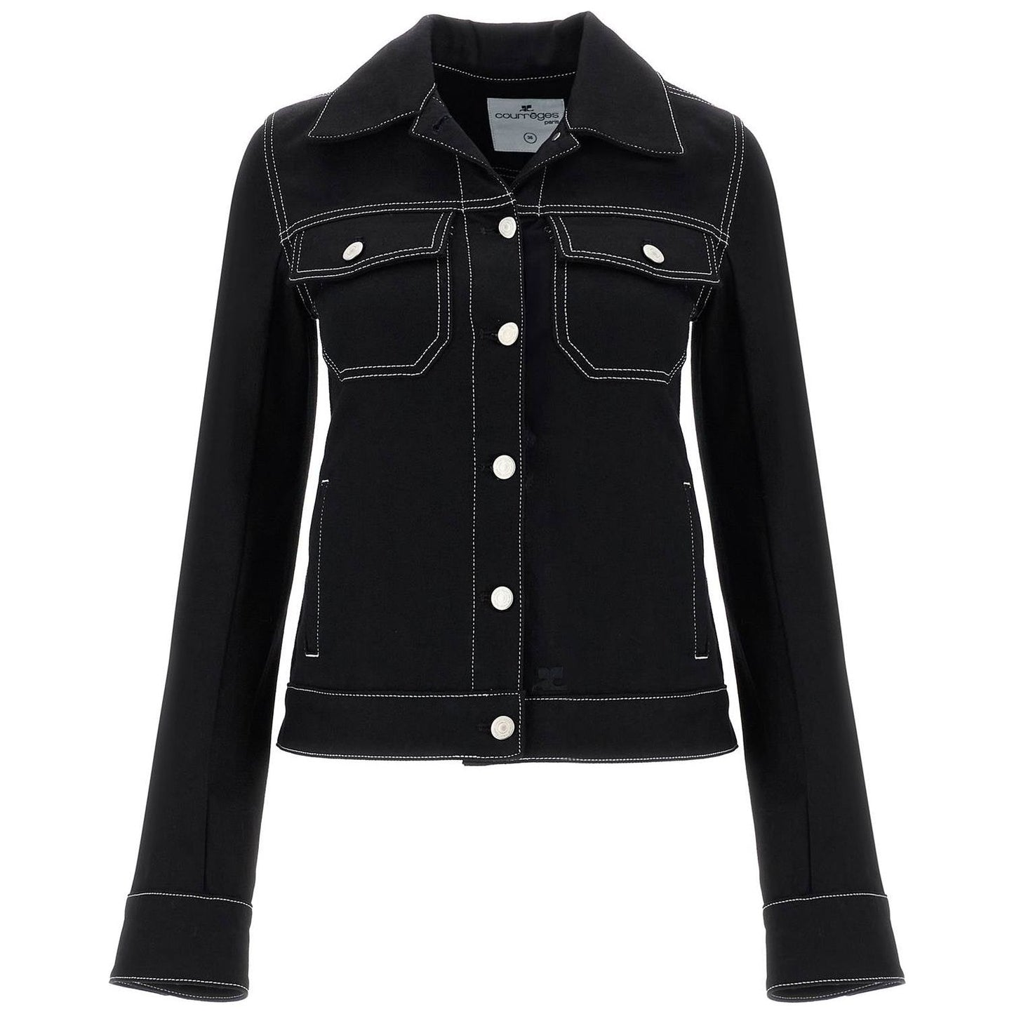 Courreges denim women trucker jacket