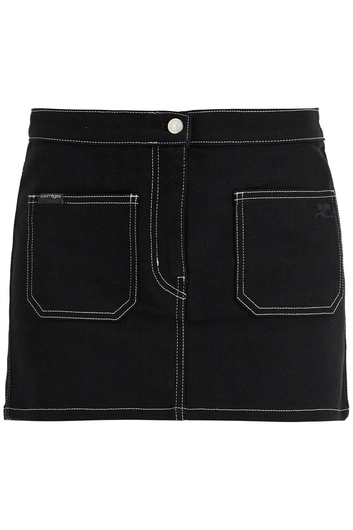 Courreges denim mini skirt Skirts Courreges