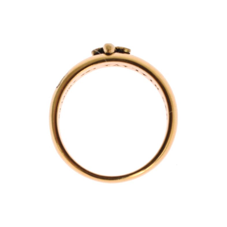 Nialaya Exclusive Gold-Plated Men's Ring Ring Nialaya