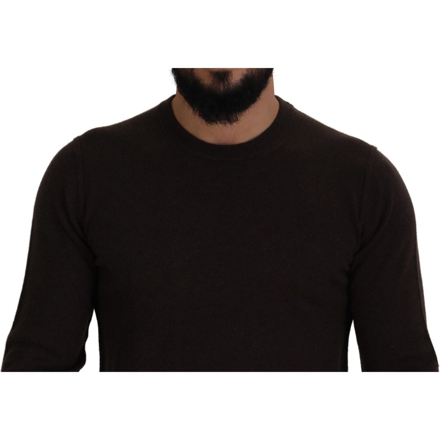 Dolce & Gabbana Elegant Cashmere Crew Neck Sweater Dolce & Gabbana