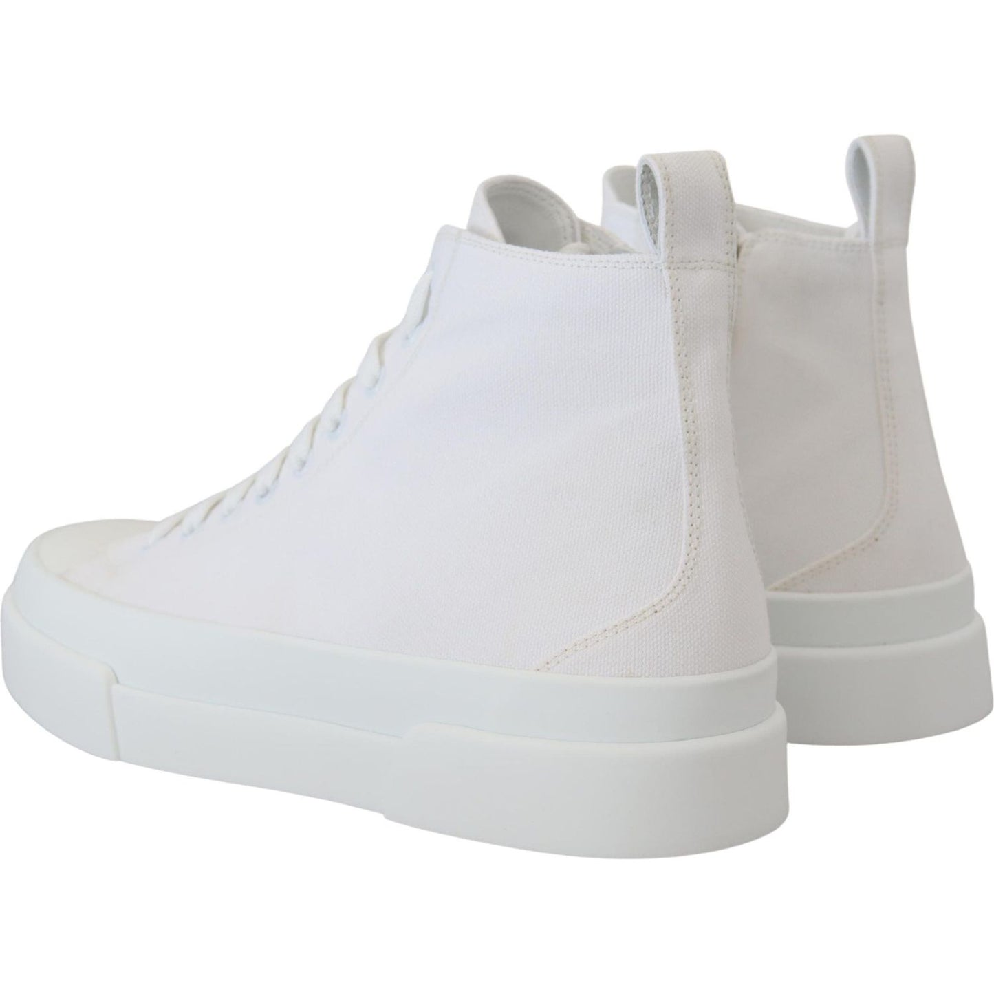 Dolce & Gabbana Elegant High Top Canvas Sneakers Dolce & Gabbana