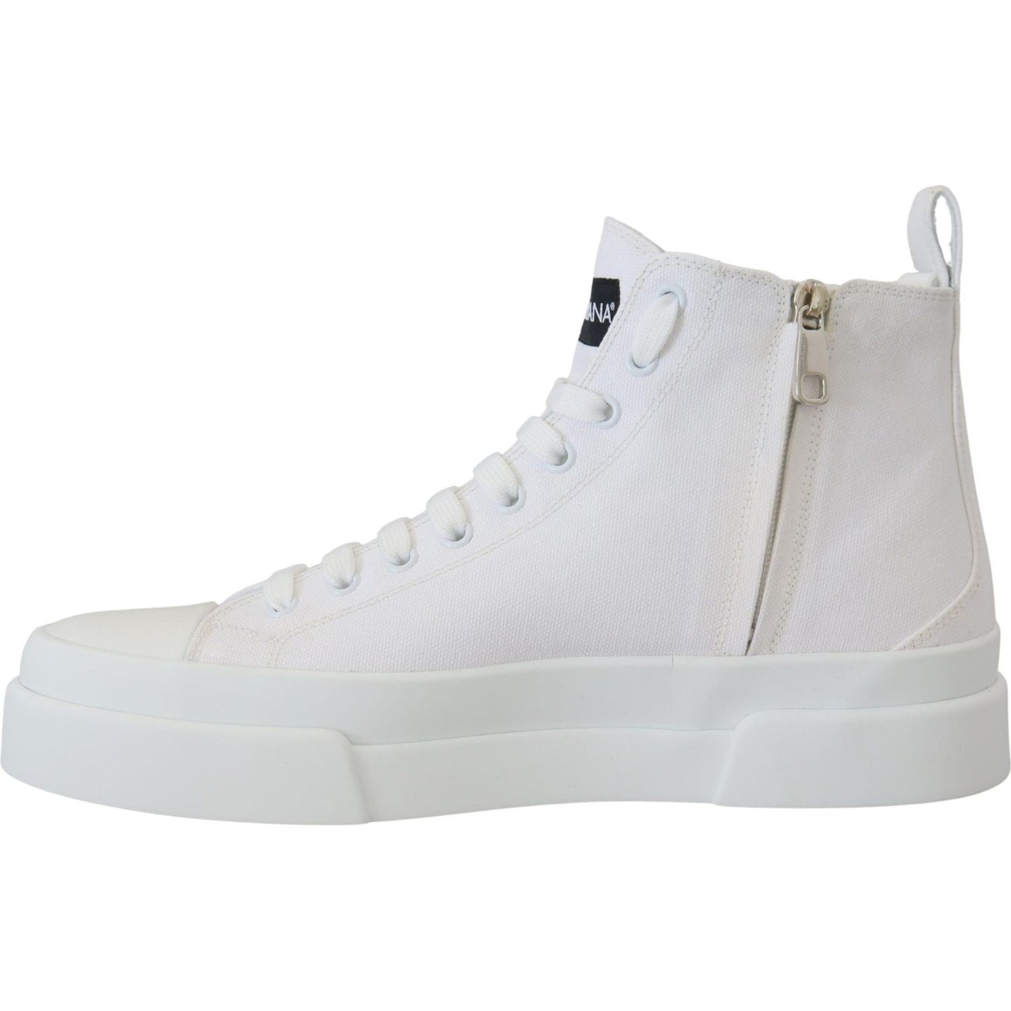 Dolce & Gabbana Elegant High Top Canvas Sneakers Dolce & Gabbana