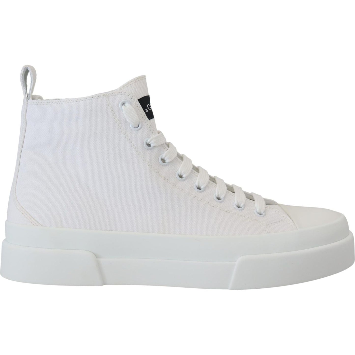 Dolce & Gabbana Elegant High Top Canvas Sneakers Dolce & Gabbana