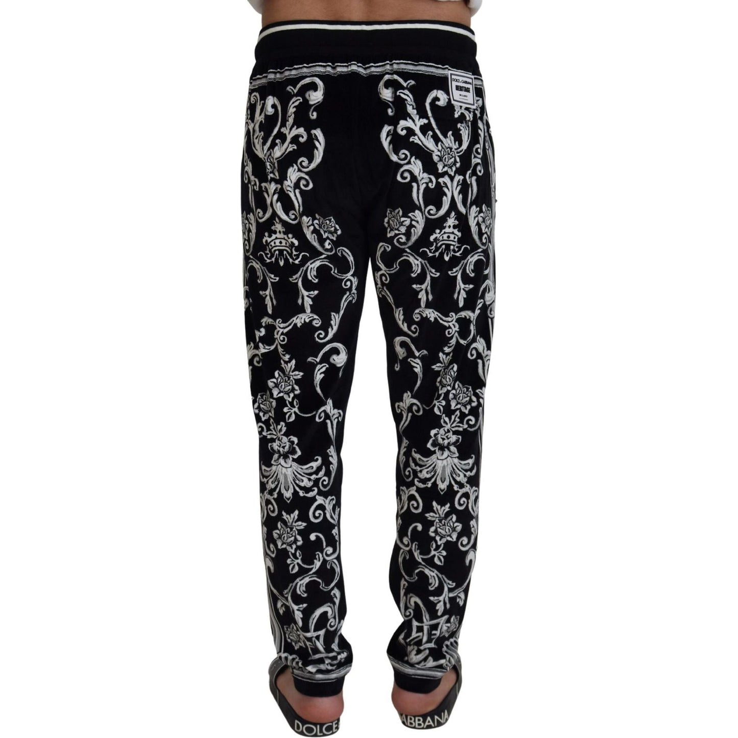 Dolce & Gabbana Baroque Patterned Casual Sweatpants Dolce & Gabbana