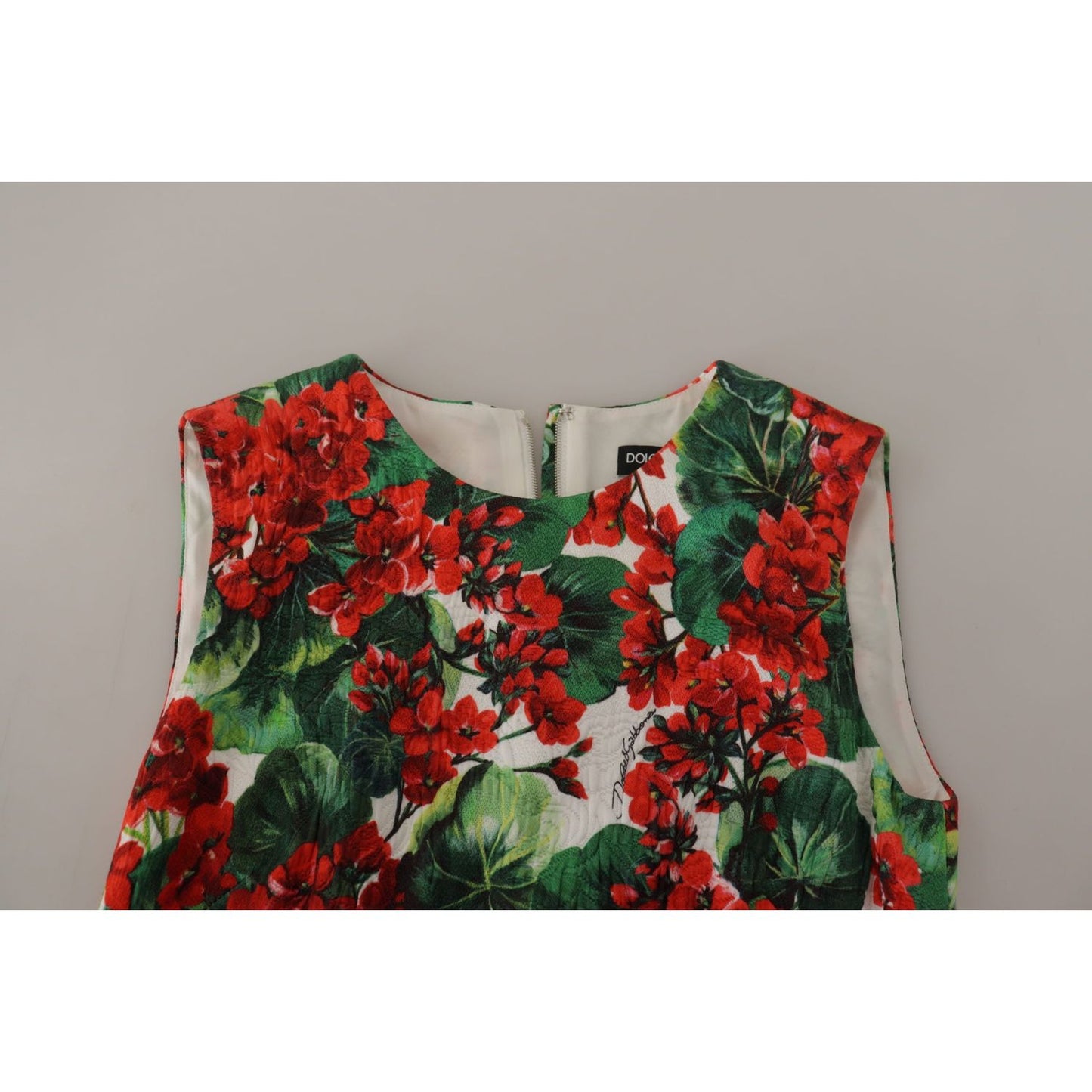 Dolce & Gabbana Multicolor Floral A-Line Dress Dolce & Gabbana