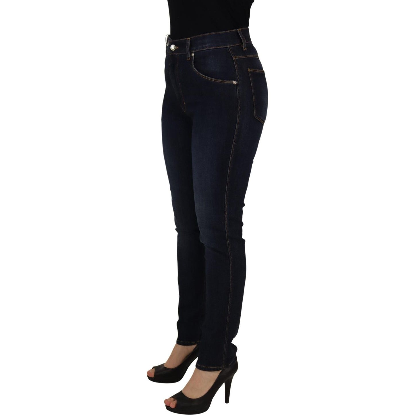 Dolce & Gabbana Elevate Your Denim Game with High Waist Skinny Jeans Dolce & Gabbana