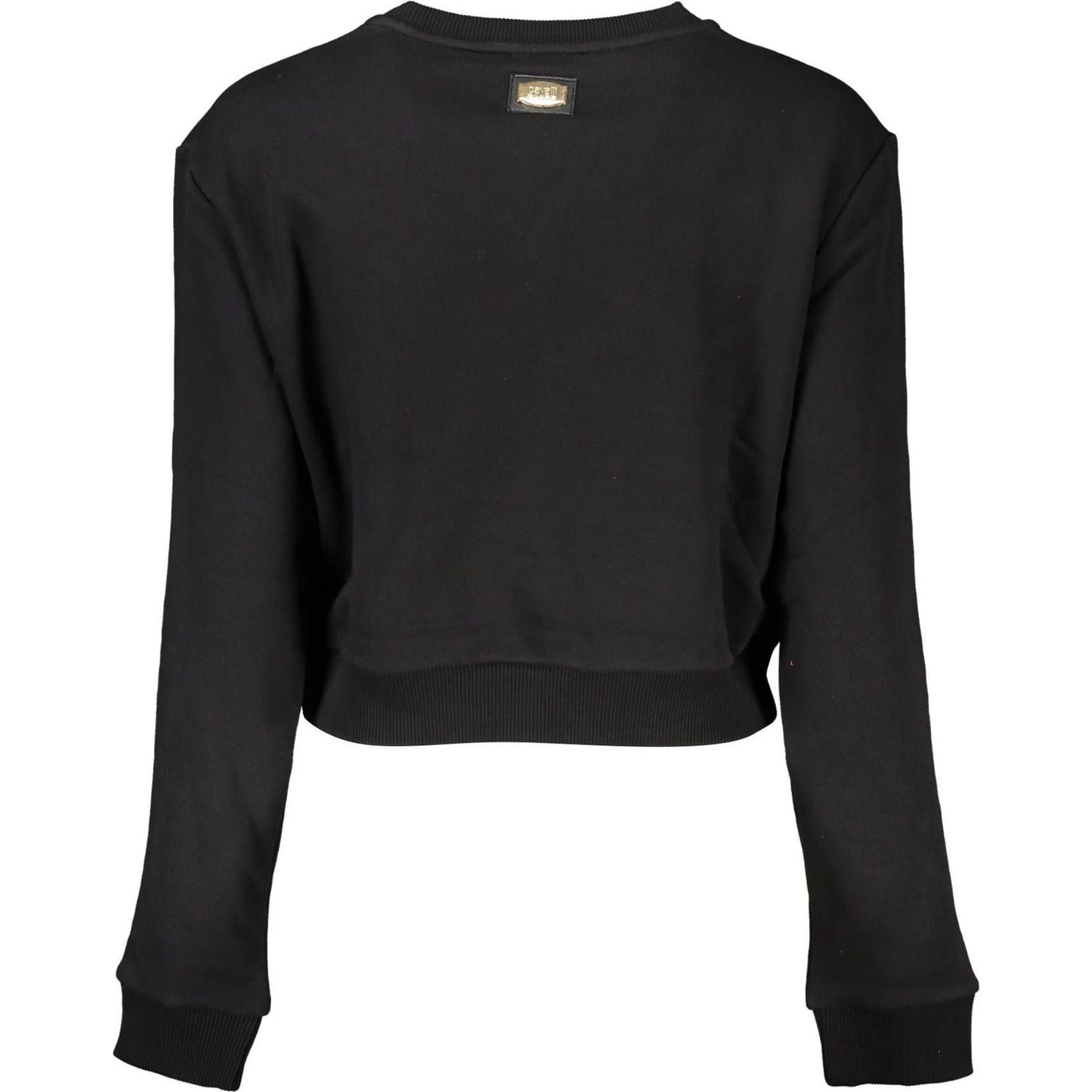 Cavalli Class Chic Brushed Cavalli Sweatshirt with Logo Print Cavalli Class