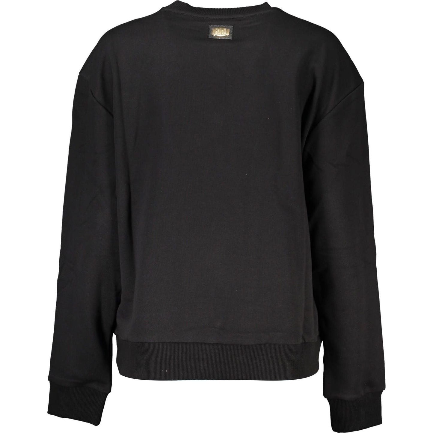 Cavalli Class Elegant Brushed Sweatshirt with Print Cavalli Class