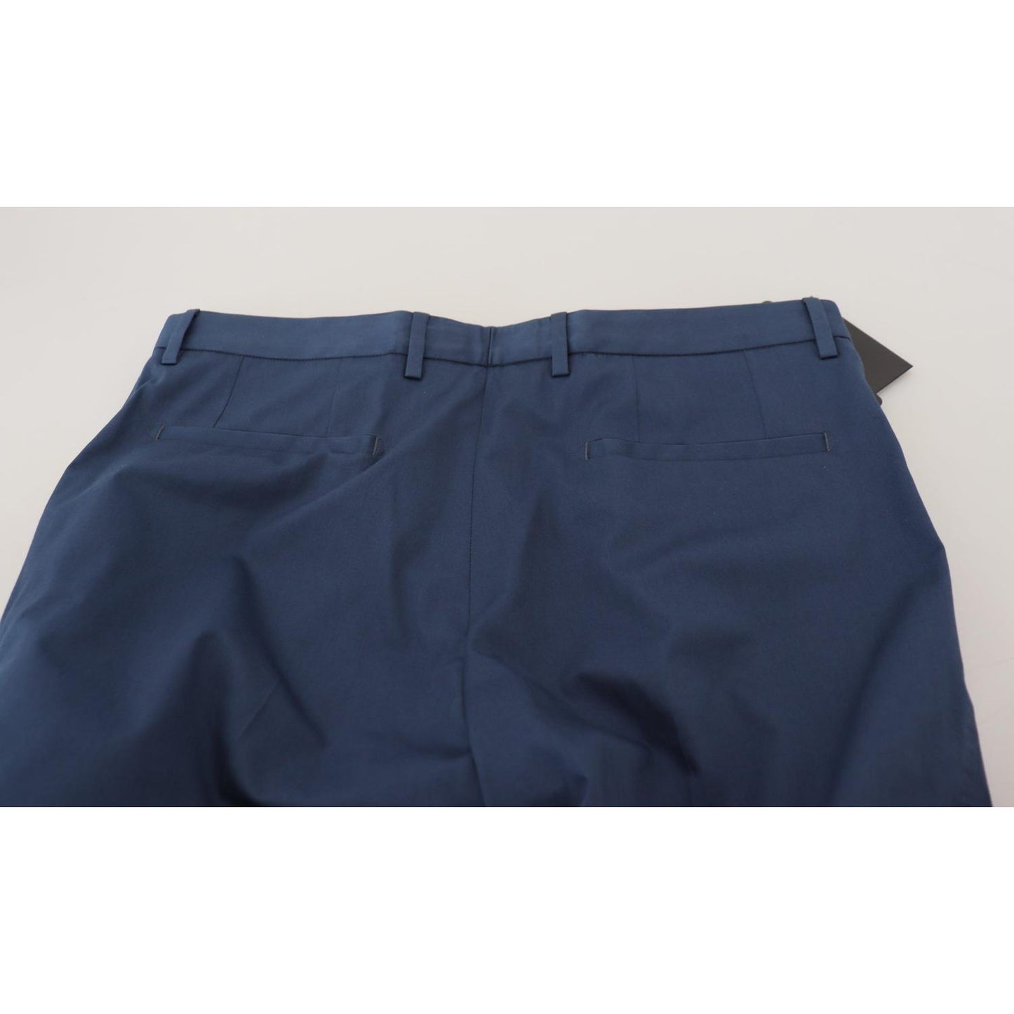 Dolce & Gabbana Elegant Slim Fit Chinos in Blue Jeans & Pants Dolce & Gabbana