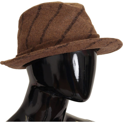 Dolce & Gabbana Elegant Wide Brim Fedora Hat Dolce & Gabbana