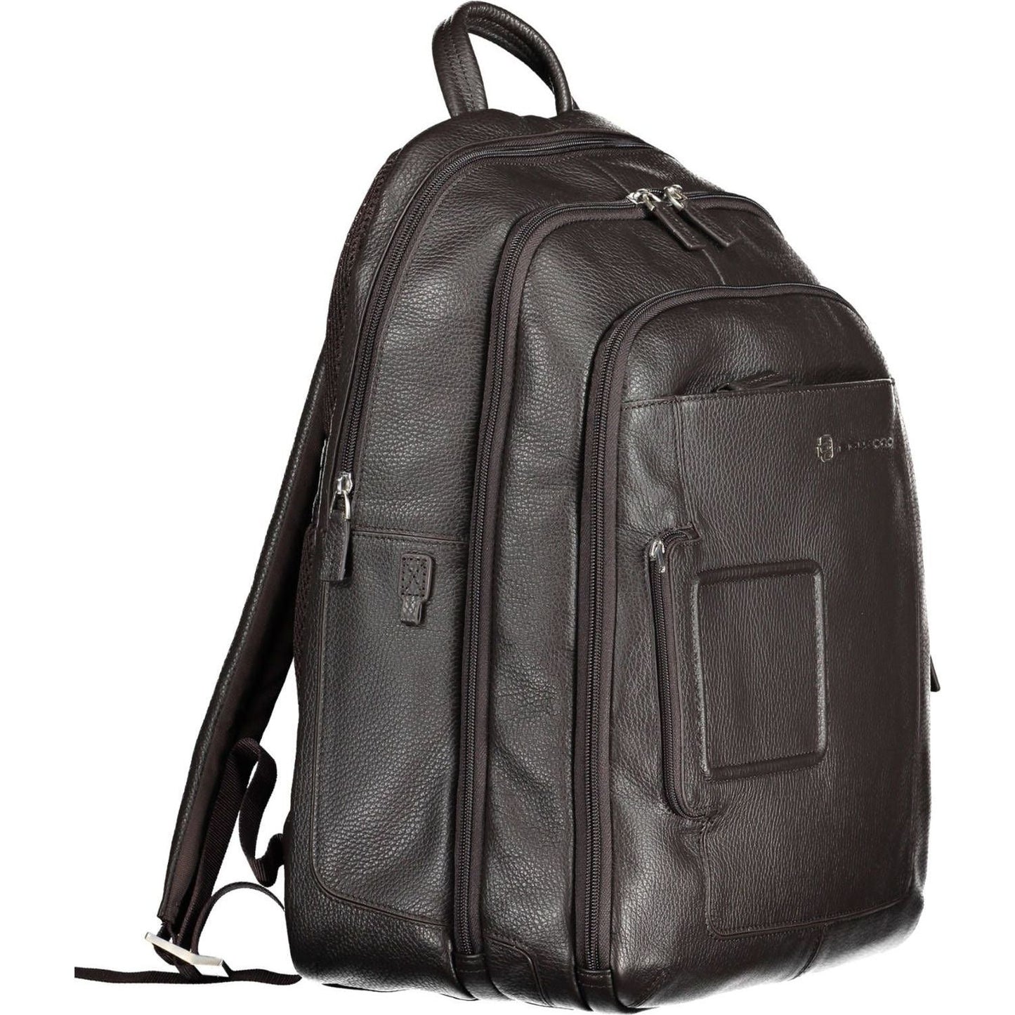 Piquadro Elegant Leather Backpack with Laptop Compartment Piquadro