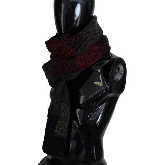 Dolce & Gabbana Elegant Wool-Cashmere Men's Scarf Dolce & Gabbana