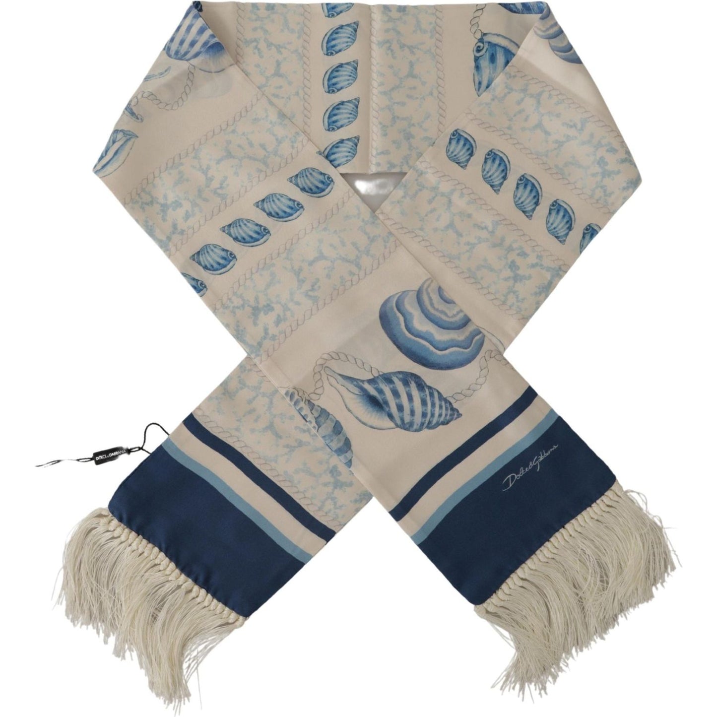 Dolce & Gabbana Elegant Multicolor Silk Men's Scarf Dolce & Gabbana