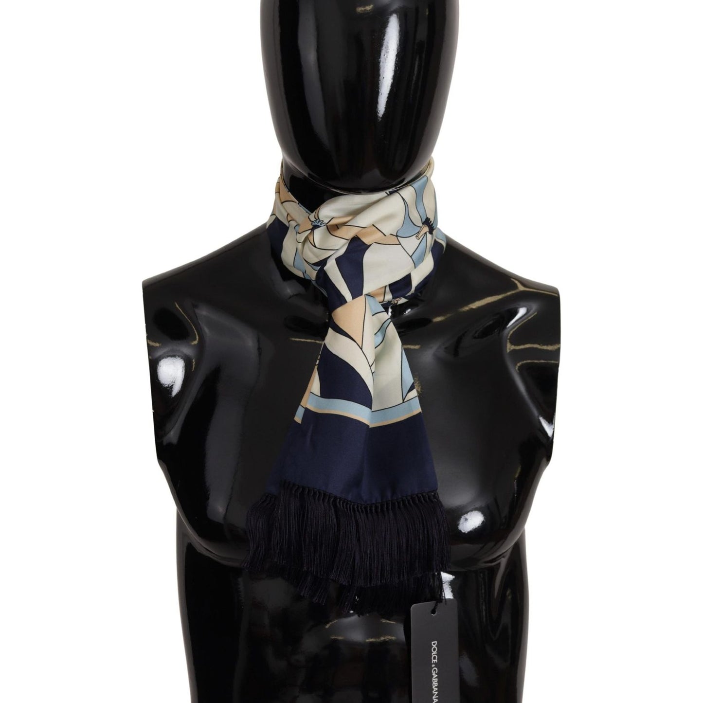 Dolce & Gabbana Elegant Silk Men's Scarf Wrap Dolce & Gabbana